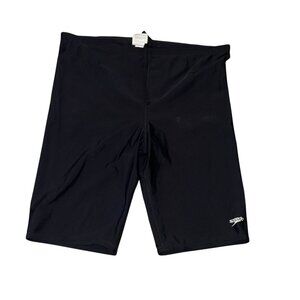 Speedo Mens PowerFLEX Eco Jammer Swim Shorts Size 38 Black